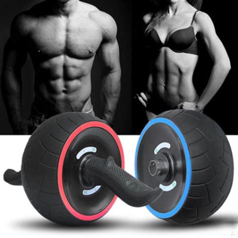 Mute Automatic Rebound Abs Roller Wheel Belly Wheel Ab Workout Exercise