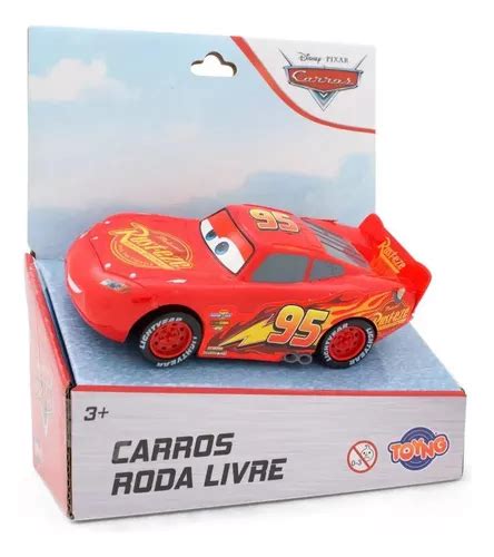 Carrinho Roda Livre 13 Cm Mcqueen Carros 3 Disney 29501 MercadoLivre