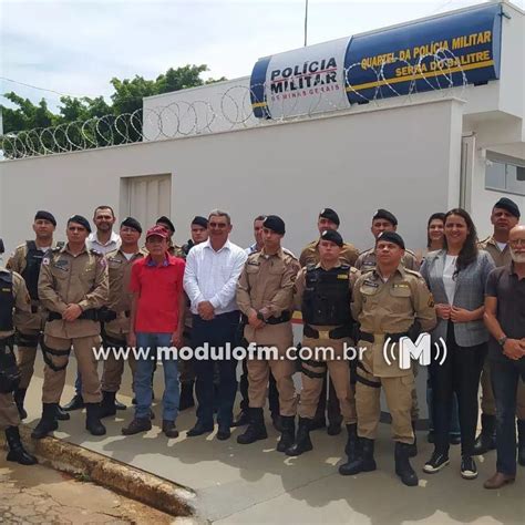 Pol Cia Militar Reinaugura Nova Sede Do Quartel Em Serra Do Salitre