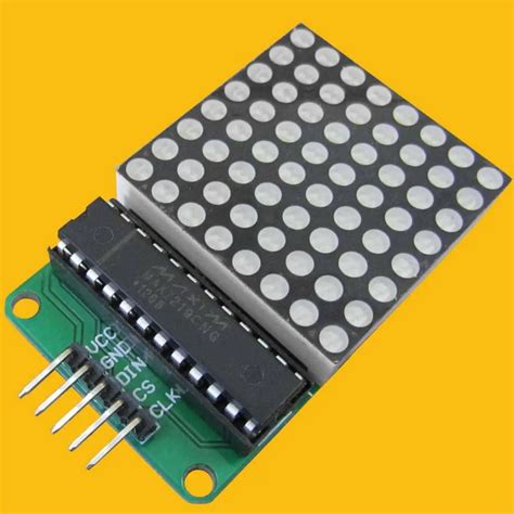 MAX7219 Modulo Matriz Led Arduino 8x8 8x32 8 BCD