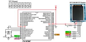 Interfacing PIC MCU With ST7735R SPI TFT MikroC Projects