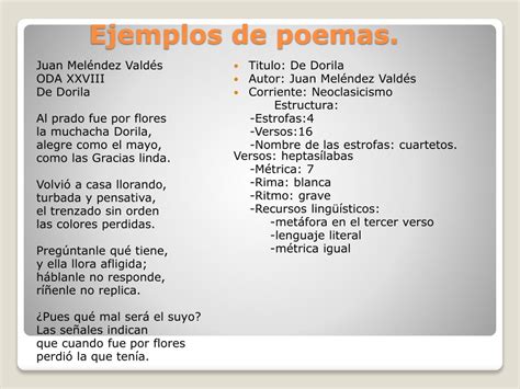 Poemas De Neoclasicismo Con Autor