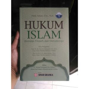 Jual Hukum Islam Konsep Filosofi Dan Metodologi Buku Panji Adam