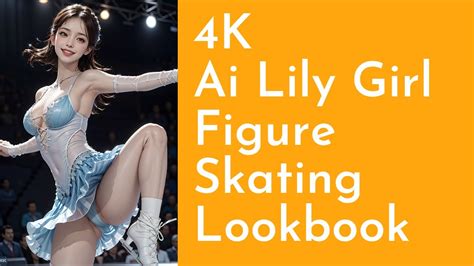 [4k Ai Lily Girl] Figure Skating Lookbook 피겨 스케이팅 룩북 フィギュアスケート·ルックブック Youtube