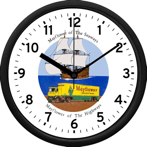 Mayflower Moving and Storage Wall Clock Version 1 – Heartland Diecast