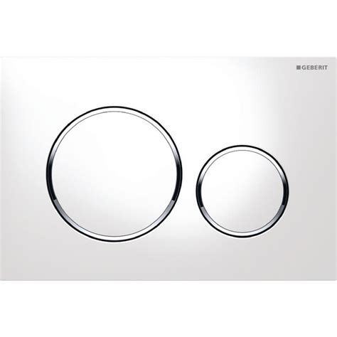 GEBERIT 115 882 KJ 1 Plaque déclenchement double touche SIGMA 20