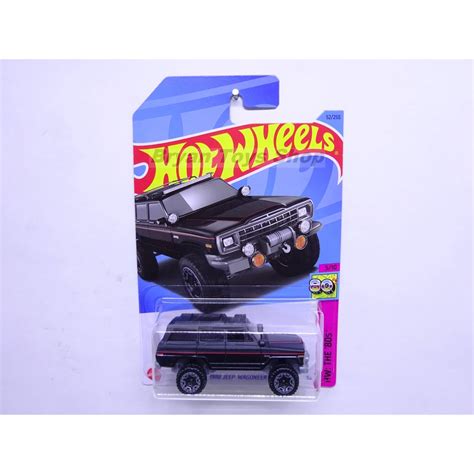 Jual Hot Wheels JEEP Wagoneer HItam Shopee Indonesia