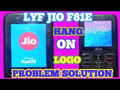 Jio F E Hang On Logo Solution Jiophone Hang On Logo Problem