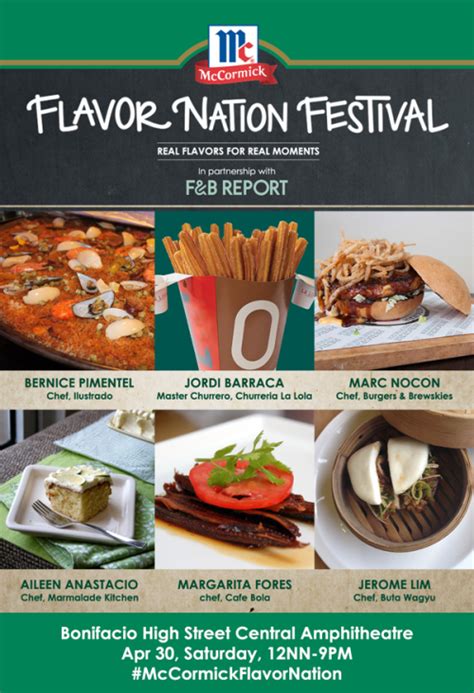 Mccormick Flavor Nation Festival Real Flavors For Real Moments