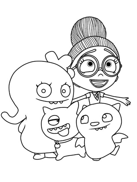 UglyDolls coloring pages