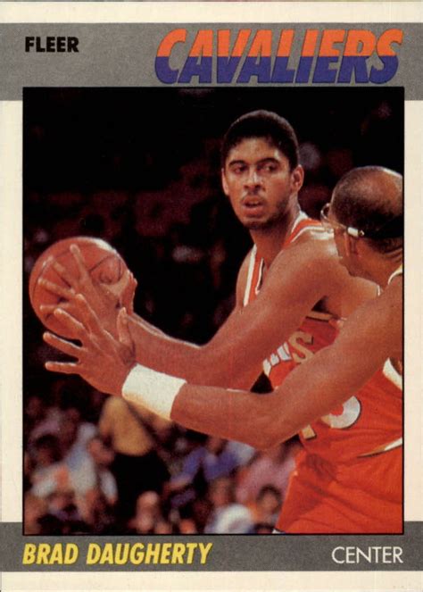 Brad Daugherty Basketball Price Guide Brad Daugherty Trading Card