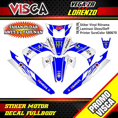 Jual Decal Vega Zr Full Body Stiker Vega Zr Full Body Striping Vega Zr