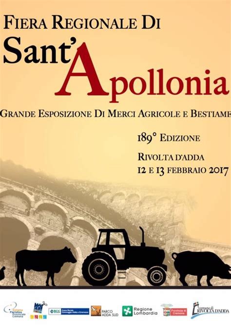 Rivolta D Adda In Festa Arriva La Fiera Di Sant Apollonia