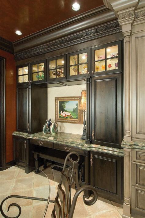 Tuscan Inspired Kitchen With Workspace Old World Kitchens Tuscan