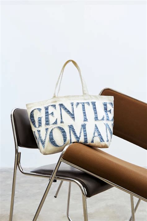 GW DENIM TOTE BAG WHITE Women S Fashion Bags Wallets Tote Bags On