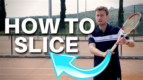 Tennis Backhand Slice Lesson How To Slice Like Federer In 3 Steps Youtube