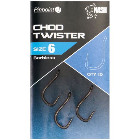 Nash Pinpoint Chod Twister Hooks