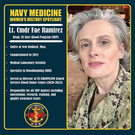 DVIDS Images Womens History Month Spotlight Lt Cmdr Fae Ramirez