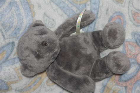 Doudou Peluche MOULIN ROTY Les P Tits Doudou OURS GRIS 28 CM NEUF EBay