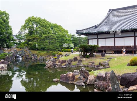 Inside the Kyoto Imperial Palace grounds in Kyoto, Japan Stock Photo ...