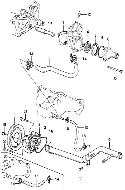 19300 657 000 THERMOSTAT UNIT Bernardi Parts Honda