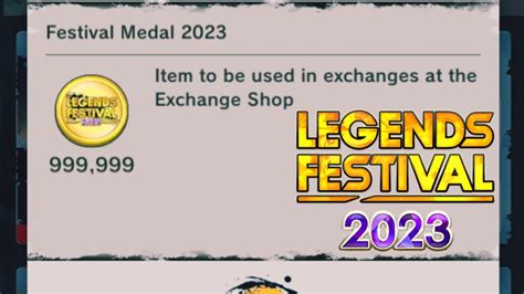 How To Get Legends Festival Medals Easily Free Chrono