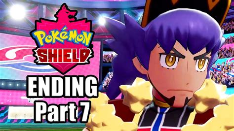 Pokemon Shield Gameplay Walkthrough Part 7 Champion And Ending No Commentary Switch 1080p