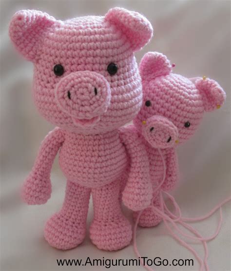 Big Piggy Little Pig New Pattern Coming Amigurumi To Go