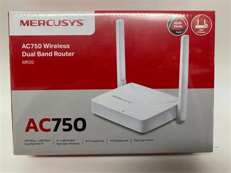 Mercusys Router Inalambrico Ac750 Dual Band Mr20 MercadoLibre