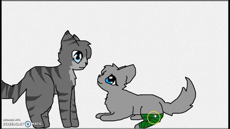 Jayfeather and Cinderheart Speedpaint - YouTube