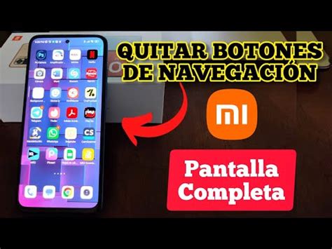 C Mo Quitar Botones Pantalla Xiaomi La Pantalla