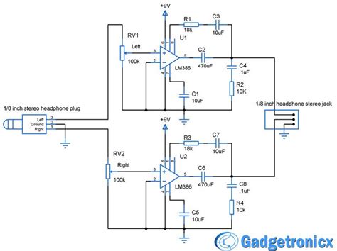 Diy Headphone Amplifier Circuit