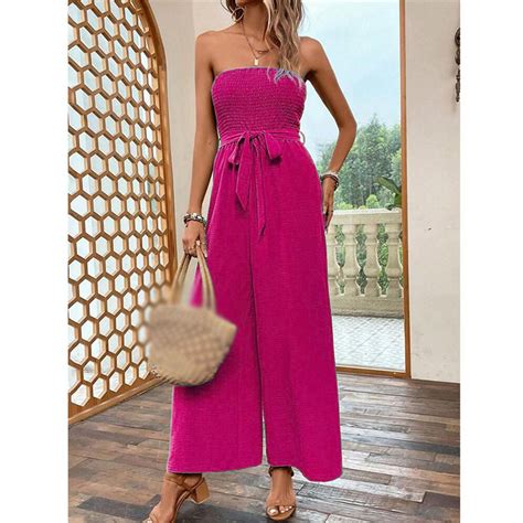 Afaz New Trading Ug Jumpsuit Sexy Und Bequemer Overall Mit Weitem Bein