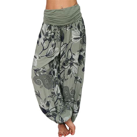 Floral Harem Pants For Women