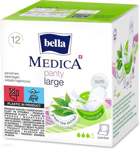 Bella Medica Wkładki Higieniczne Panty Large 20 szt Opinie i ceny na