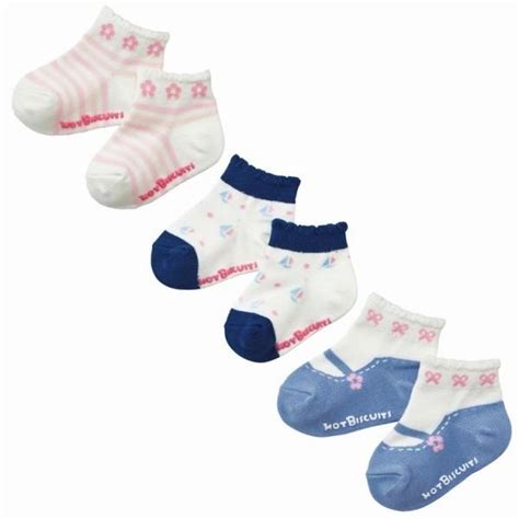 HOT BISCUITS Socks 3pairs Set 17 19cm Citrus Studio