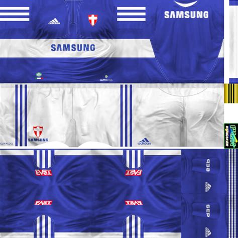 Kits Palmeiras Azul Uniformes De We9 PES5 E PES6