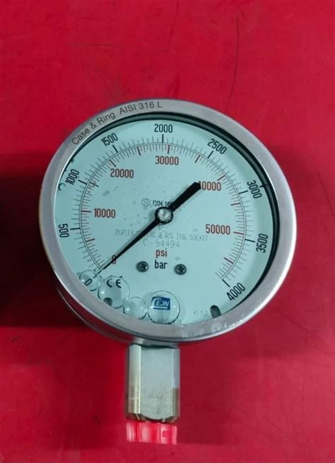 Inch Mm High Pressure Gauge At Rs In Chennai Id