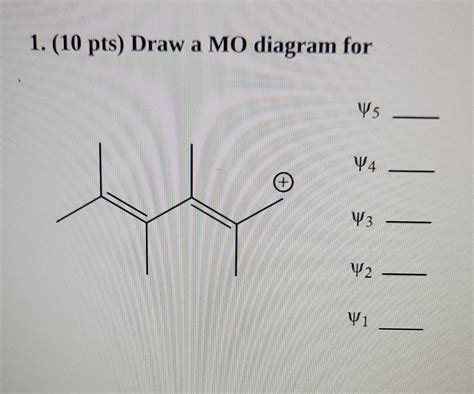 solved draw  molecular diagram   model  cheggcom