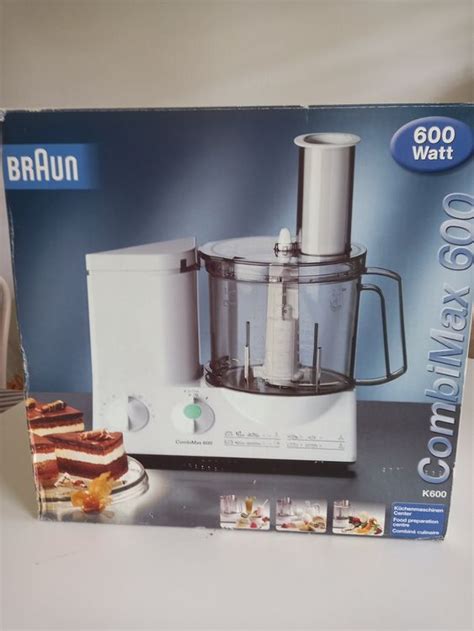Braun K600 CombiMax 600 Küchenmaschinen Center | Kaufen auf Ricardo
