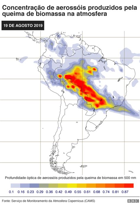 Mapas E Imagens De Sat Lite Internacionais Que Mostram A Dimens O