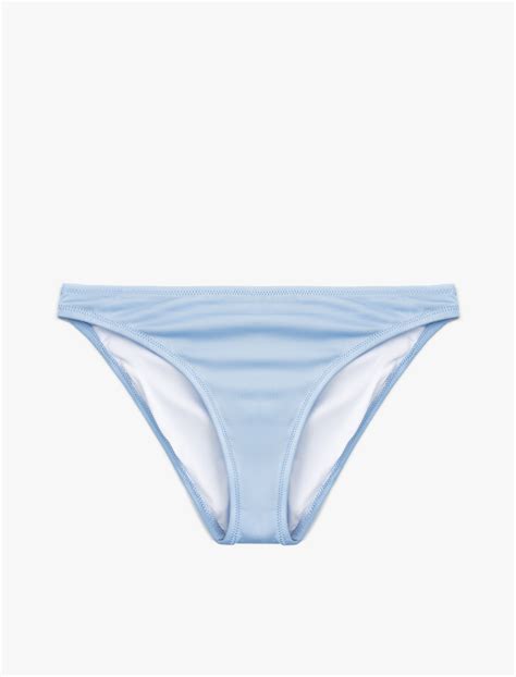 Mavi Kadın Parlak Astarlı Bikini Altı SAK MM Koton