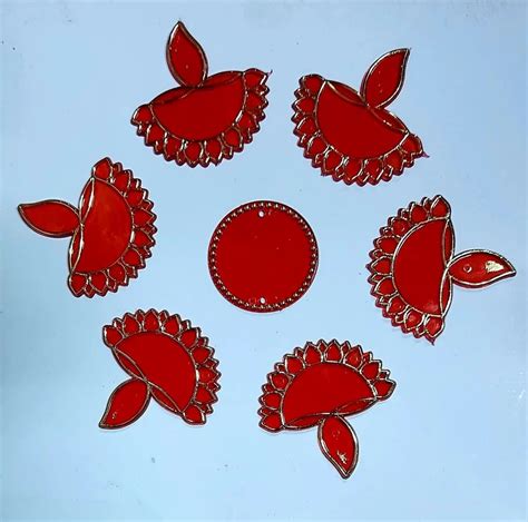 Red Rangoli For Decoration Packaging Type Packet At 10 Set In Mumbai