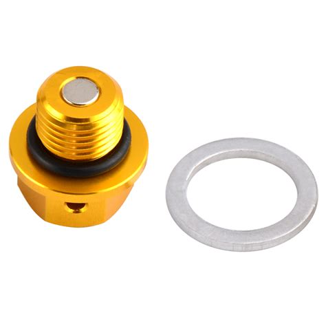 Cnc Magnetic Oil Drain Plug Bolt M X P For Suzuki Drz S E Sm