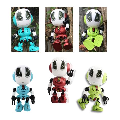 Mini Robot Talking Kids Toys Robot Toy Mini Talking Robots Travel Toys Robot Body Led Lights Boy ...