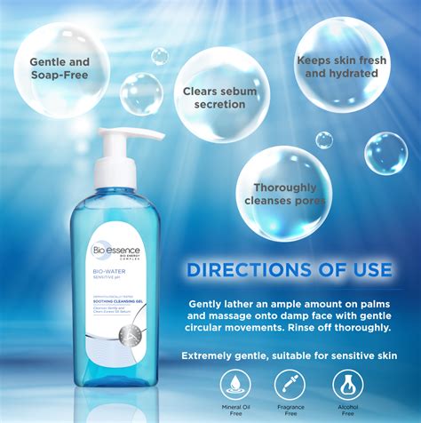 Bio Water Soothing Cleansing Gel Bio Essence Singapore