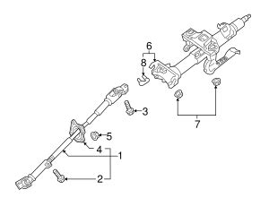 B B Lower Shaft Lower Bolt Mazda Mazda Swag