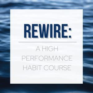 Rewire A High Performance Habit Course DOMENation