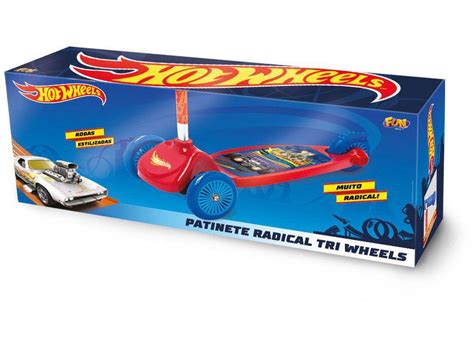 Patinete 3 Rodas Tri Hot Wheels Fun