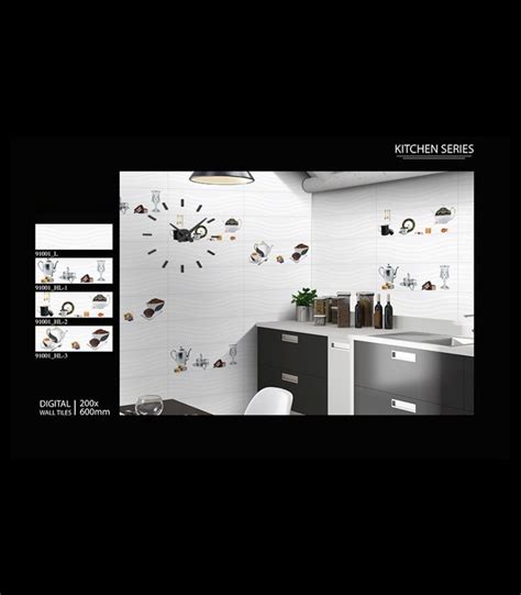 Ceramic Mosaic Elevation Hl Kitchen Series Digital Glossy